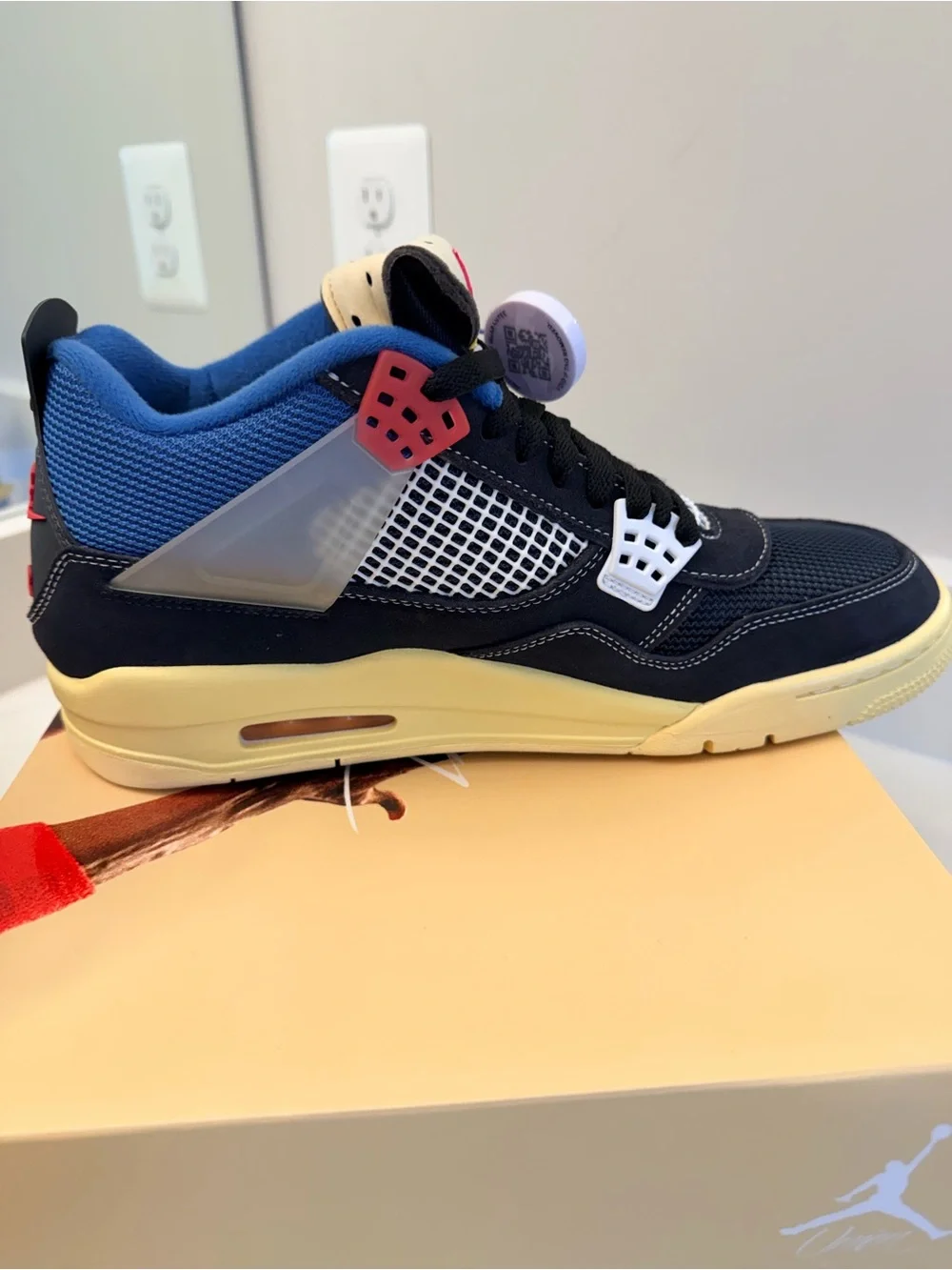 Jordan 4 Union LA off noir size 10.5 NIB